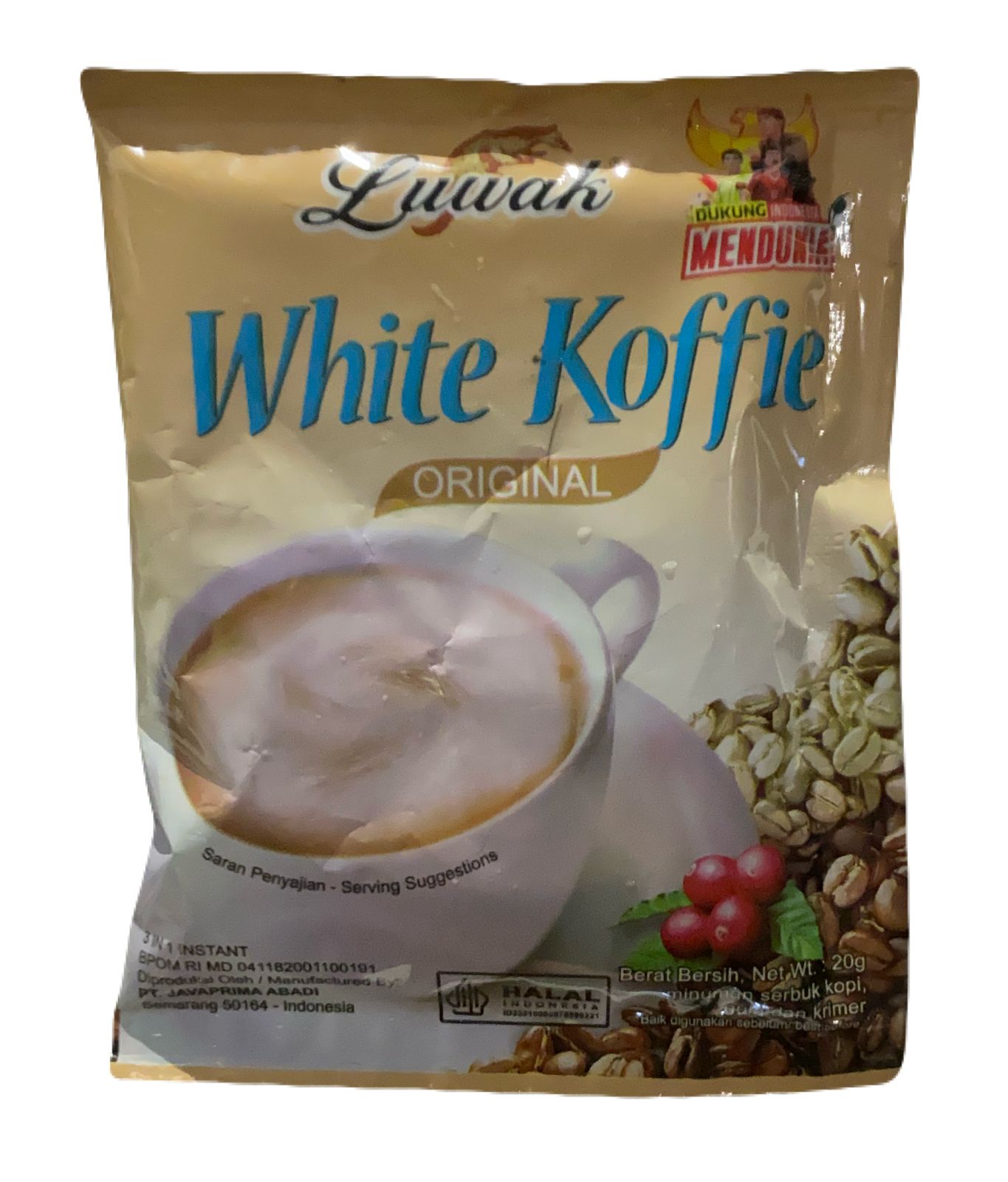 Luwak White Koffie Original 20g